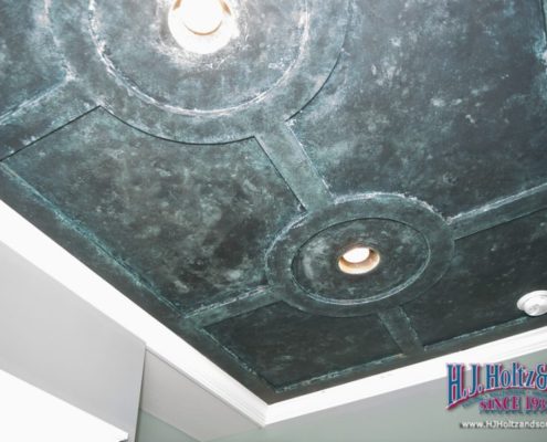 2016 Homearama Faux Metal Ceiling