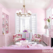 Richmond Townhouse Pink Parlor - House Beautiful