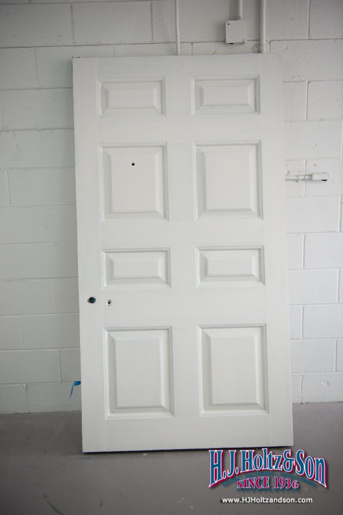 High Gloss Door Sanded and Primed Photo