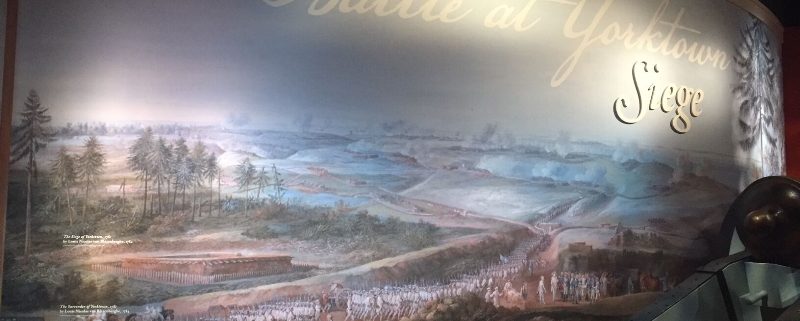 Battle at Yorktown Graphic Mural