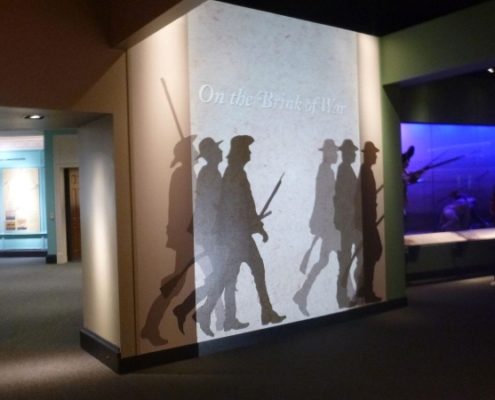 GRAPHIC MURALS AT THE AMERICAN REVOLUTION MUSEUM
