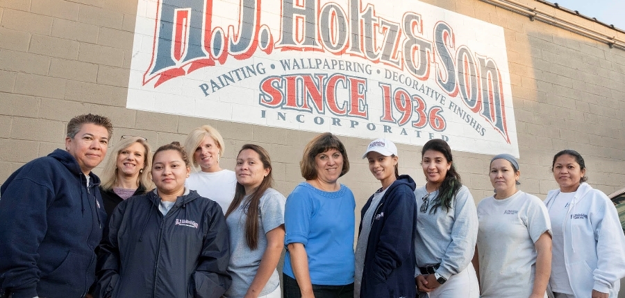 WOMEN OF HOLTZ PAINTING & WALLPAPERING